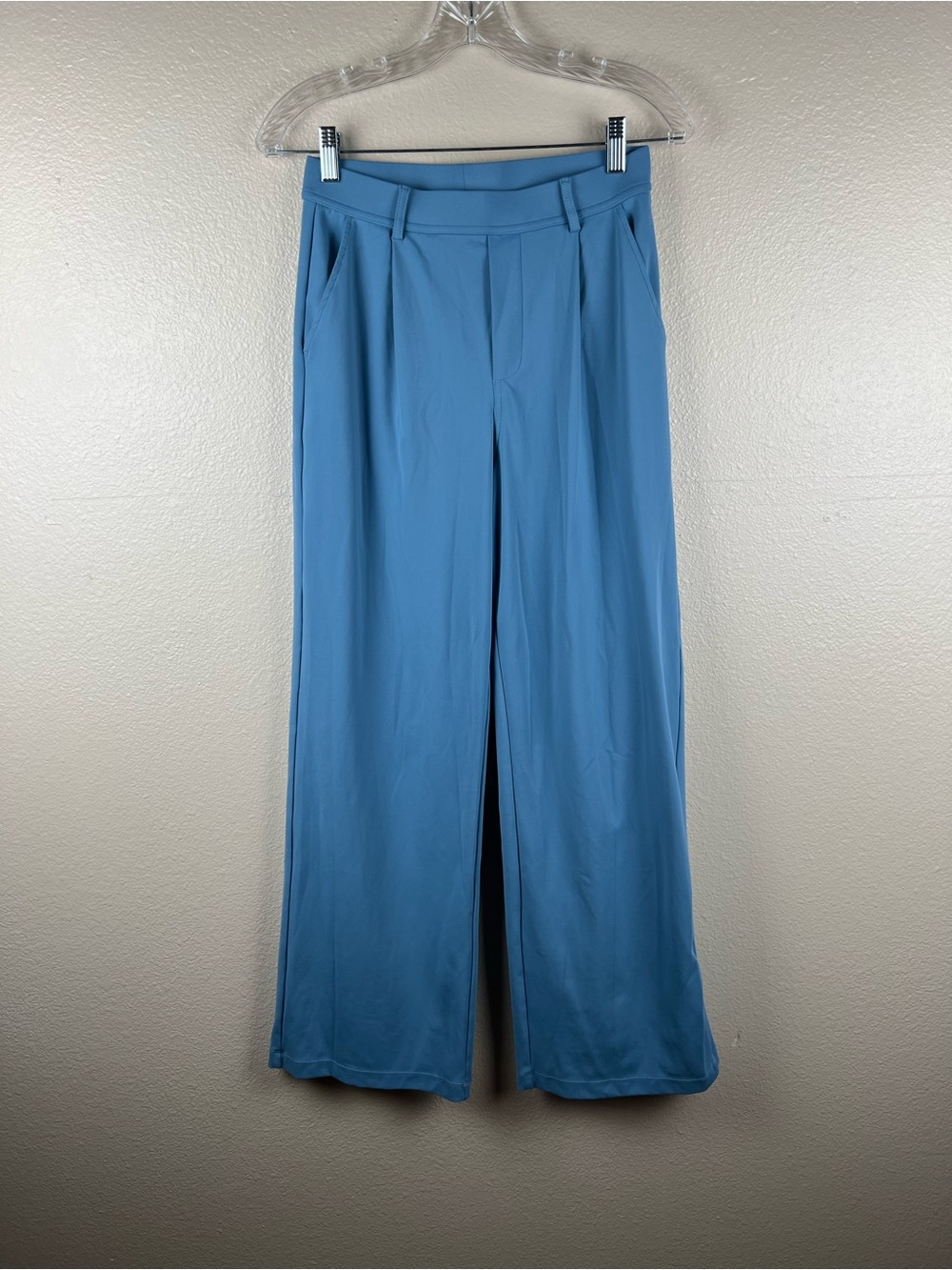 Halara Blue High Rise Wide Leg Pants Size Small